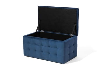 Michigan Dynbo | 42 | 72 | 40 cm - Blå - Hagemøbler & utemiljø - Utendørsoppbevaring - Puteoppbevaring - Puteboks & putekasse