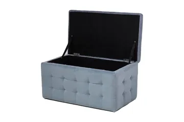Michigan Dynbo | 42 | 72 | 40 cm - Grå - Møbler - Stoler - Krakk - Fotskammel