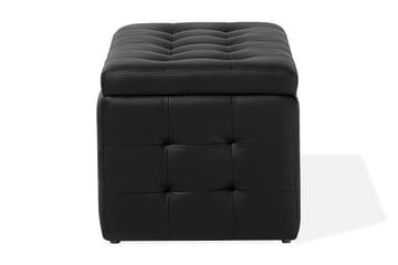 Michigan Dynbo | 42 | 72 | 40 cm - Svart - Møbler - Stoler - Krakk - Fotskammel