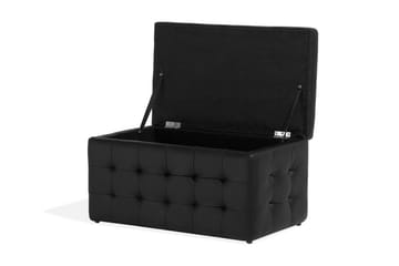 Michigan Dynbo | 42 | 72 | 40 cm - Svart - Møbler - Stoler - Krakk - Fotskammel