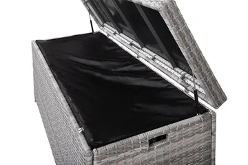 Modena Puteboks 158 cm - Grå - Hagemøbler & utemiljø - Utendørsoppbevaring - Puteoppbevaring - Puteboks & putekasse