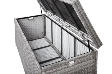 Modena Puteboks 158 cm - Grå - Hagemøbler & utemiljø - Utendørsoppbevaring - Puteoppbevaring - Puteboks & putekasse