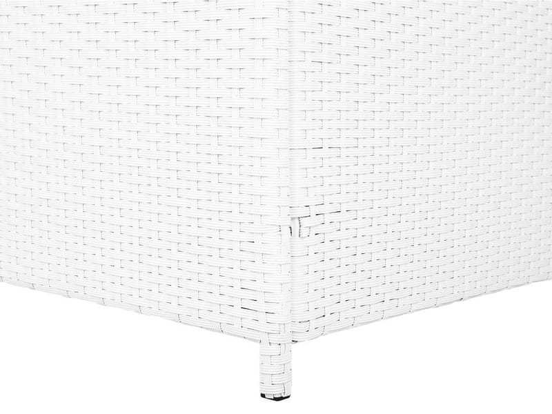 Modena Puteboks 158 cm - Hvit - Hagemøbler & utemiljø - Utendørsoppbevaring - Puteoppbevaring - Puteboks & putekasse