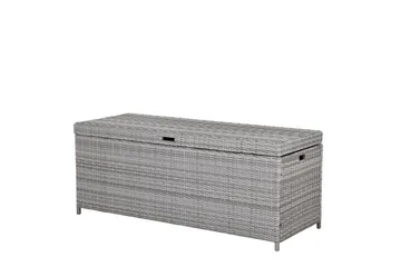 Modena Puteboks 158 cm - Grå - Hagemøbler & utemiljø - Utendørsoppbevaring - Puteoppbevaring - Puteboks & putekasse