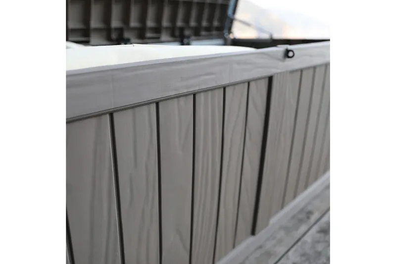 Praia Oppbevaringsboks Svart - Hagemøbler & utemiljø - Utendørsoppbevaring - Puteoppbevaring - Puteboks & putekasse