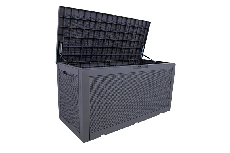Saya Oppbevaringsboks Grå - Hagemøbler & utemiljø - Utendørsoppbevaring - Puteoppbevaring - Puteboks & putekasse