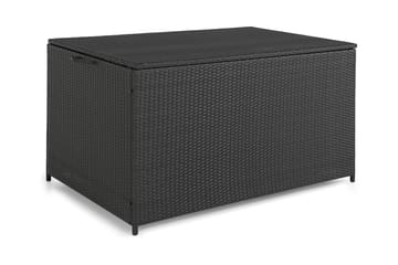 Sydney vanntett puteboks Large for utendørs bruk – Oppbevaringsboks i kunstrotting (B140xD80xH90 cm)