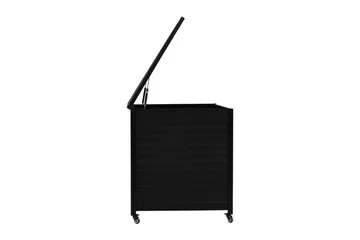 Tiana Putekasse 150x90 cm - Svart - Hagemøbler & utemiljø - Utendørsoppbevaring - Puteoppbevaring - Puteboks & putekasse