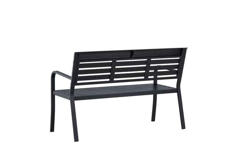 Elvas Utebenk - Svart - Hagemøbler & utemiljø - Utesofa - Hagebenk & utebenk