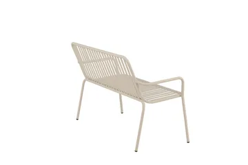 Peking Utebenk - Beige - Hagemøbler & utemiljø - Utesofa - Hagebenk & utebenk