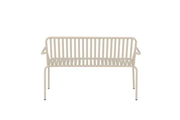 Peking Utebenk - Beige - Hagemøbler & utemiljø - Utesofa - Hagebenk & utebenk