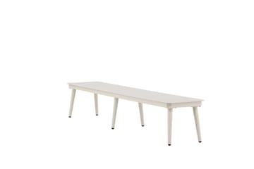 Lina Utebenk - Beige - Hagemøbler & utemiljø - Utesofa - Hagebenk & utebenk