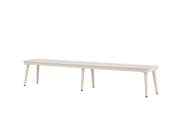 Lina Utebenk - Beige - Hagemøbler & utemiljø - Utesofa - Hagebenk & utebenk