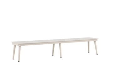 Lina Utebenk - Beige - Hagemøbler & utemiljø - Utesofa - Hagebenk & utebenk