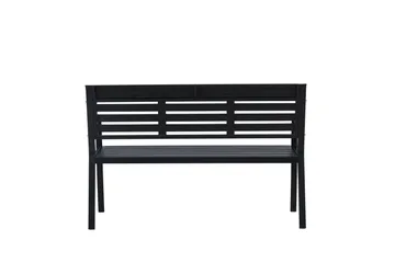 Elvas Utebenk - Svart - Hagemøbler & utemiljø - Utesofa - Hagebenk & utebenk