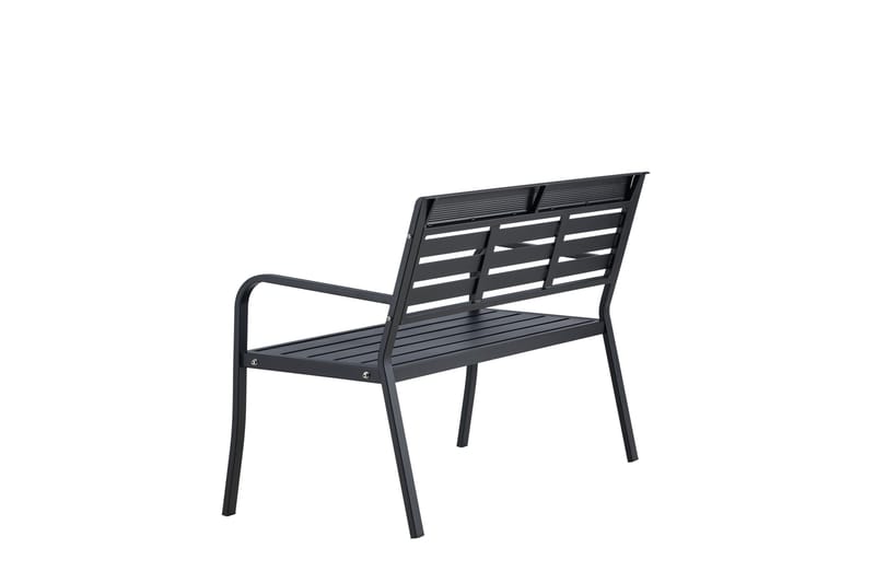 Elvas Utebenk - Svart - Hagemøbler & utemiljø - Utesofa - Hagebenk & utebenk