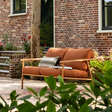 2-seters sofa Cavero utendørs - Terra - Hagemøbler & utemiljø - Utesofa - Hagesofa & hagebenk
