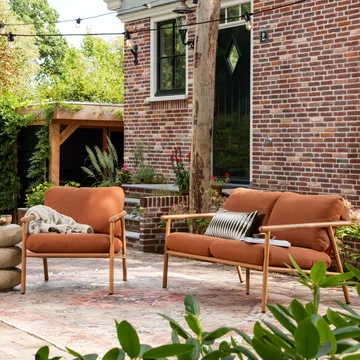 2-seters sofa Cavero utendørs - Terra - Hagemøbler & utemiljø - Utesofa - Hagesofa & hagebenk