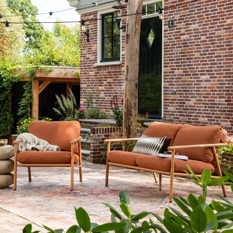 2-seters sofa Cavero utendørs - Terra - Hagemøbler & utemiljø - Utesofa - Hagesofa & hagebenk