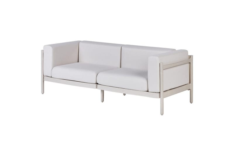 2-sitssoffa Beliani Ferretti Beige - Hagemøbler & utemiljø - Utesofa - Hagesofa & hagebenk