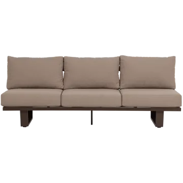 3-seters sofa Bear utendørs - Brun - Hagemøbler & utemiljø - Utesofa - Hagesofa & hagebenk