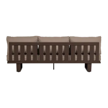 3-seters sofa Bear utendørs - Brun - Hagemøbler & utemiljø - Utesofa - Hagesofa & hagebenk