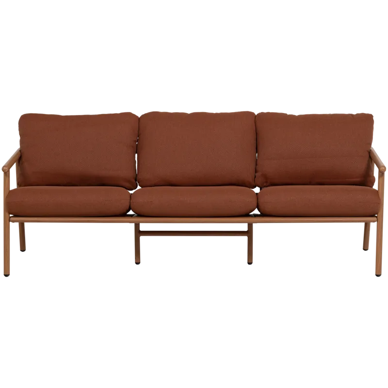 3-seters sofa Cavero utendørs, Terra