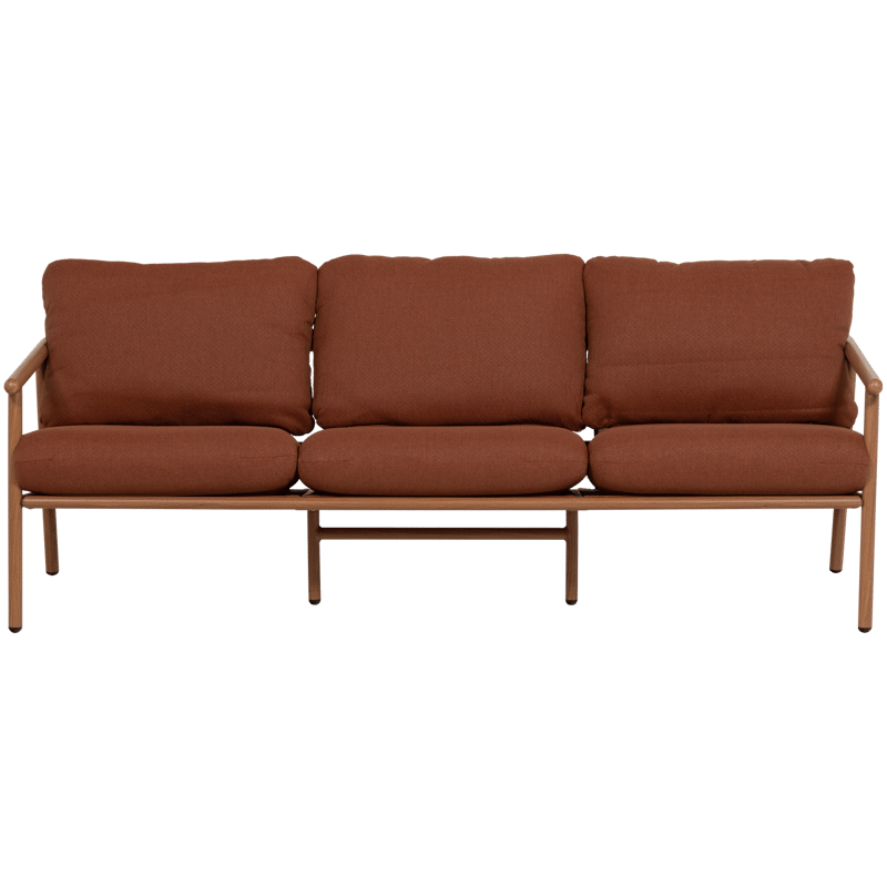 3-seters sofa Cavero utendørs, Terra