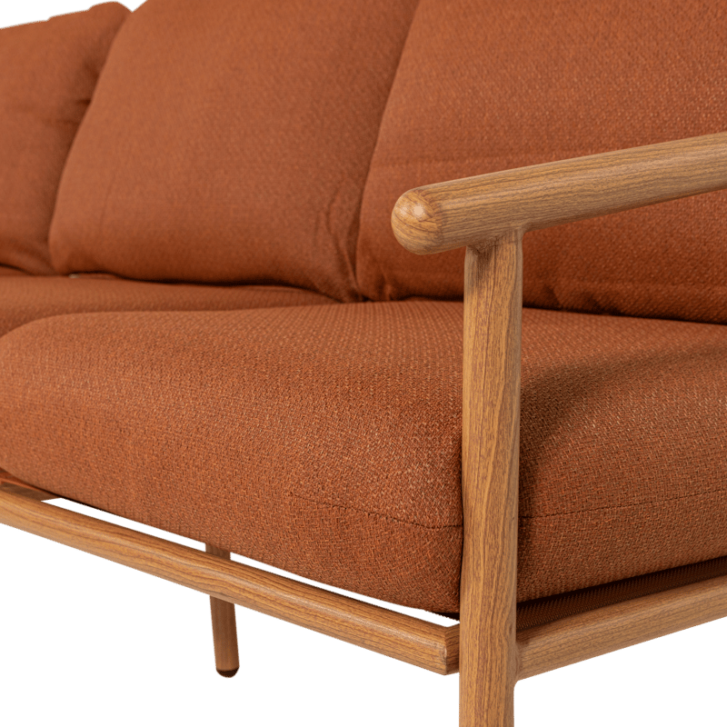 3-seters sofa Cavero utendørs - Terra - Hagemøbler & utemiljø - Utesofa