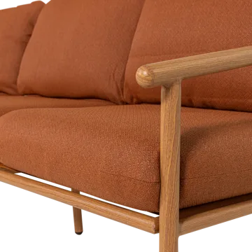 3-seters sofa Cavero utendørs - Terra - Hagemøbler & utemiljø - Utesofa