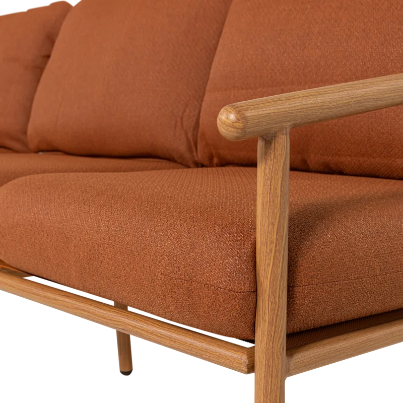 3-seters sofa Cavero utendørs - Terra - Hagemøbler & utemiljø - Utesofa