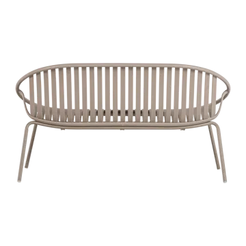 Benk Bruce 134 cm utendørs - Sand - Hagemøbler & utemiljø - Utesofa - Hagebenk & utebenk