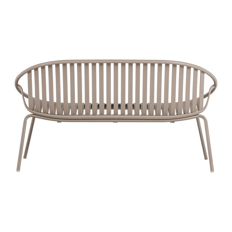 Benk Bruce 134 cm utendørs - Sand - Hagemøbler & utemiljø - Utesofa - Hagebenk & utebenk