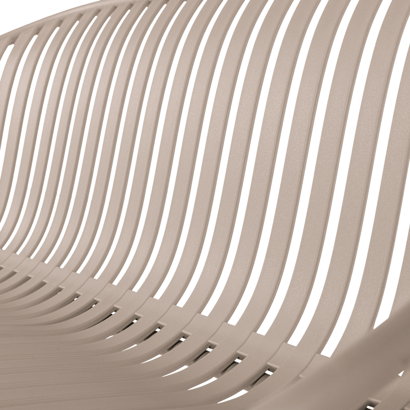 Benk Bruce 134 cm utendørs - Sand - Hagemøbler & utemiljø - Utesofa - Hagebenk & utebenk