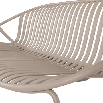 Benk Bruce 134 cm utendørs - Sand - Hagemøbler & utemiljø - Utesofa - Hagebenk & utebenk