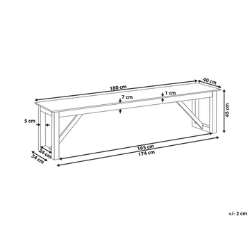 Benke Notteri - Hagemøbler & utemiljø - Utesofa - Hagebenk & utebenk