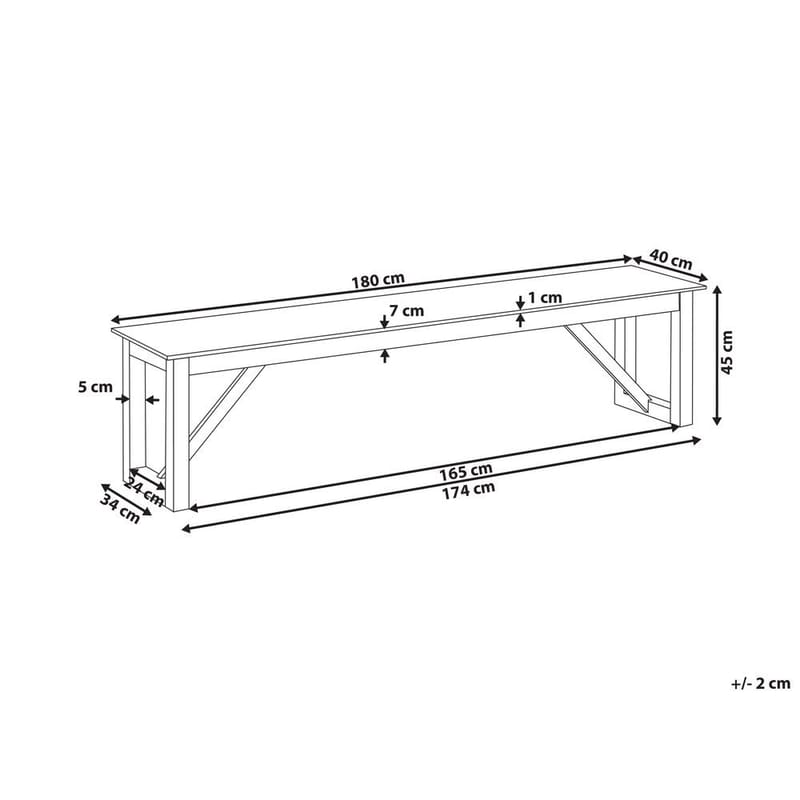 Benke Notteri - Hagemøbler & utemiljø - Utesofa - Hagebenk & utebenk