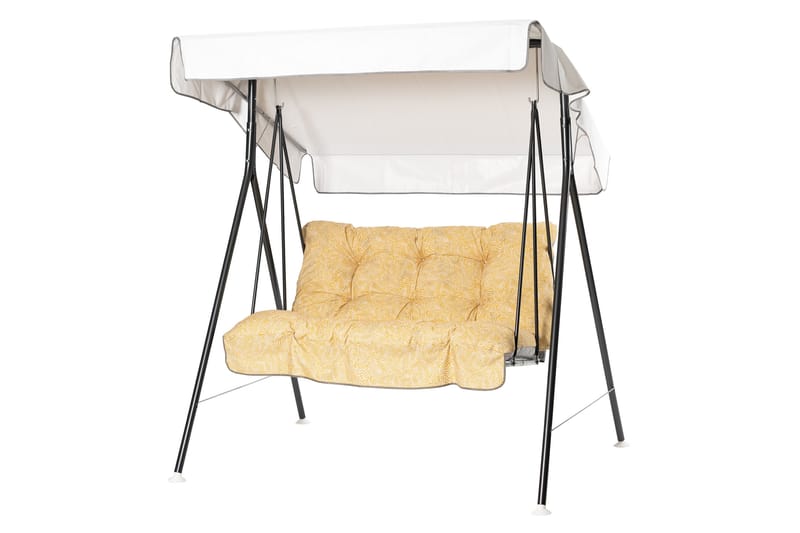 Duetto Komplett Hengekøye 130 cm, Grå/Gul