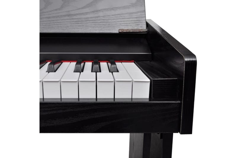 El-piano/digitalt piano med 88 taster og musikkstativ - Hagebenk & utebenk