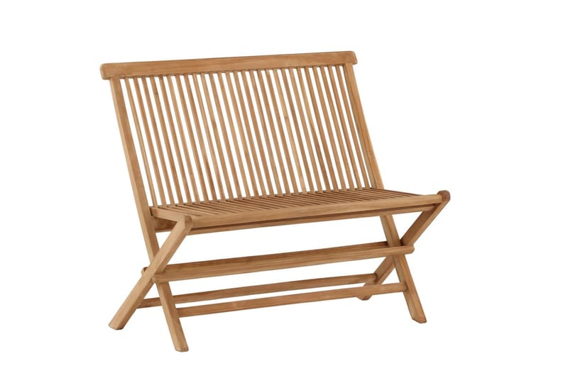 Ghana sofabenk 100 cm utendørs - Natur - Hagemøbler & utemiljø - Utesofa - Hagebenk & utebenk
