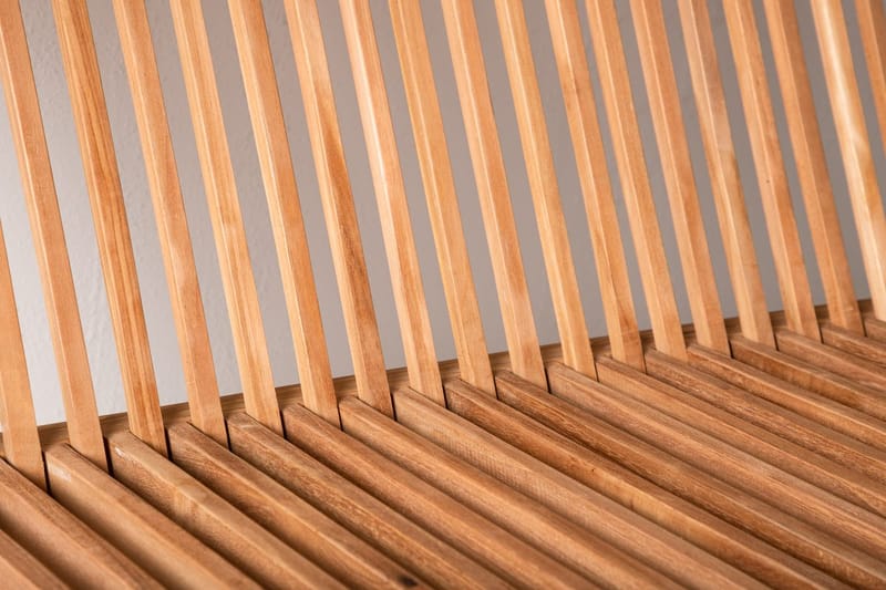 Ghana sofabenk 100 cm utendørs - Natur - Hagemøbler & utemiljø - Utesofa - Hagebenk & utebenk