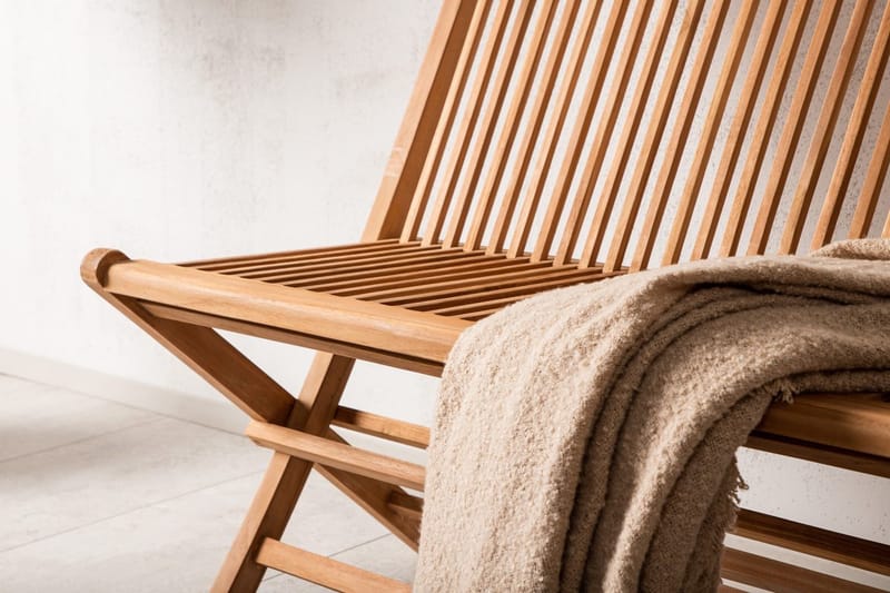 Ghana sofabenk 100 cm utendørs - Natur - Hagemøbler & utemiljø - Utesofa - Hagebenk & utebenk