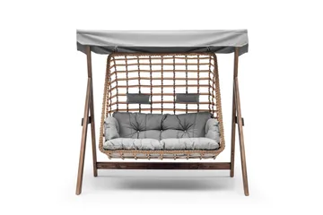 Girne Komplett Hammock 190 cm - Grå - Hagemøbler & utemiljø - Utesofa - Hammock