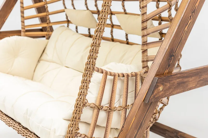 Girne Komplett Hammock 190 cm - Krem - Hagemøbler & utemiljø - Utesofa - Hammock