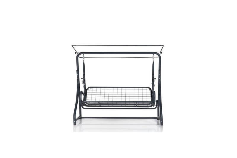 Gowanda Komplett hengekøye 3-seter - Blå/Lysegrå - Hagemøbler & utemiljø - Utesofa - Hammock