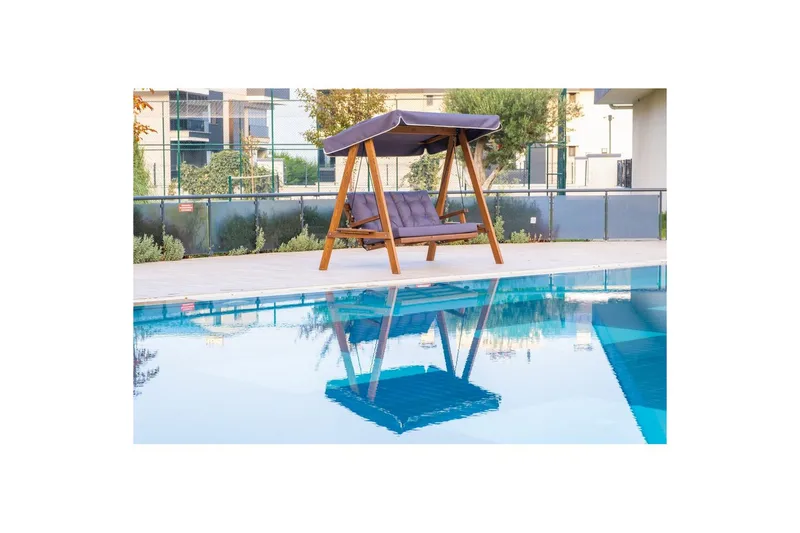 Hage dobbelsvingstol Taharoa Antrasitt - Antrasitt - Hagemøbler & utemiljø - Utesofa - Hengesofa