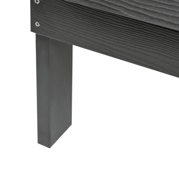 Hagebenk Adirondack 125 cm - Grå - Hagemøbler & utemiljø - Utesofa - Hagebenk & utebenk