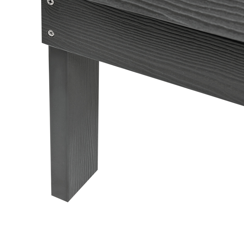 Hagebenk Adirondack 125 cm - Grå - Hagemøbler & utemiljø - Utesofa - Hagebenk & utebenk