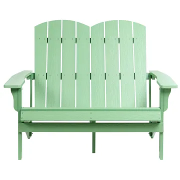 Hagebenk Adirondack 125 cm - Grønn - Hagemøbler & utemiljø - Utesofa - Hagebenk & utebenk