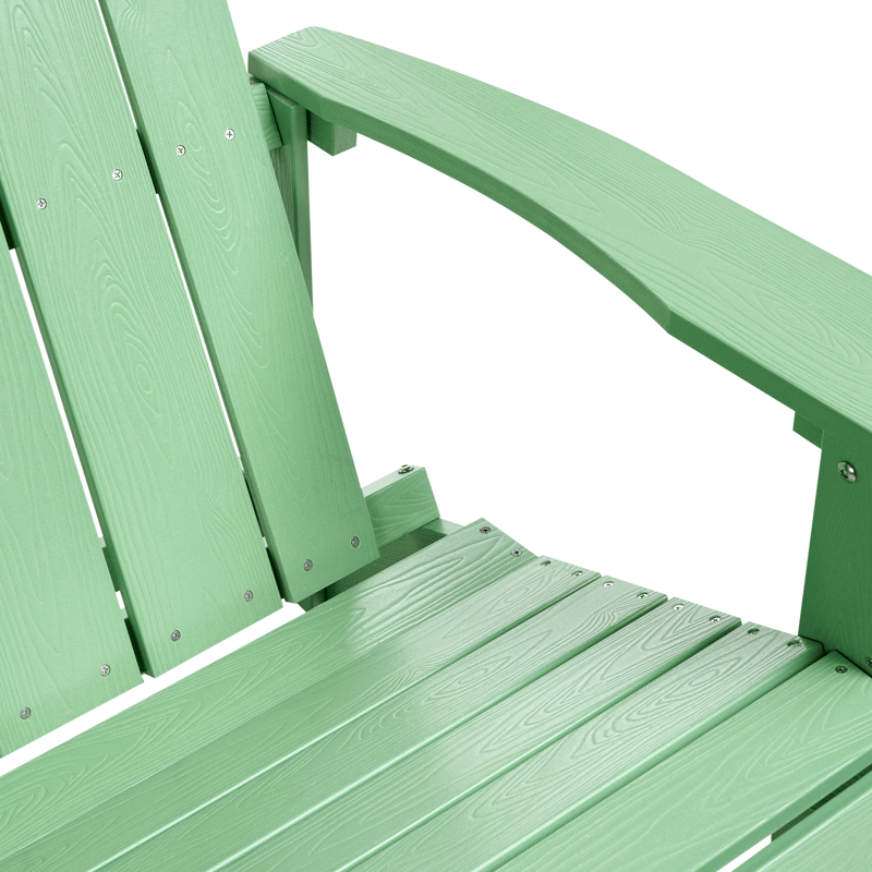 Hagebenk Adirondack 125 cm - Grønn - Hagemøbler & utemiljø - Utesofa - Hagebenk & utebenk